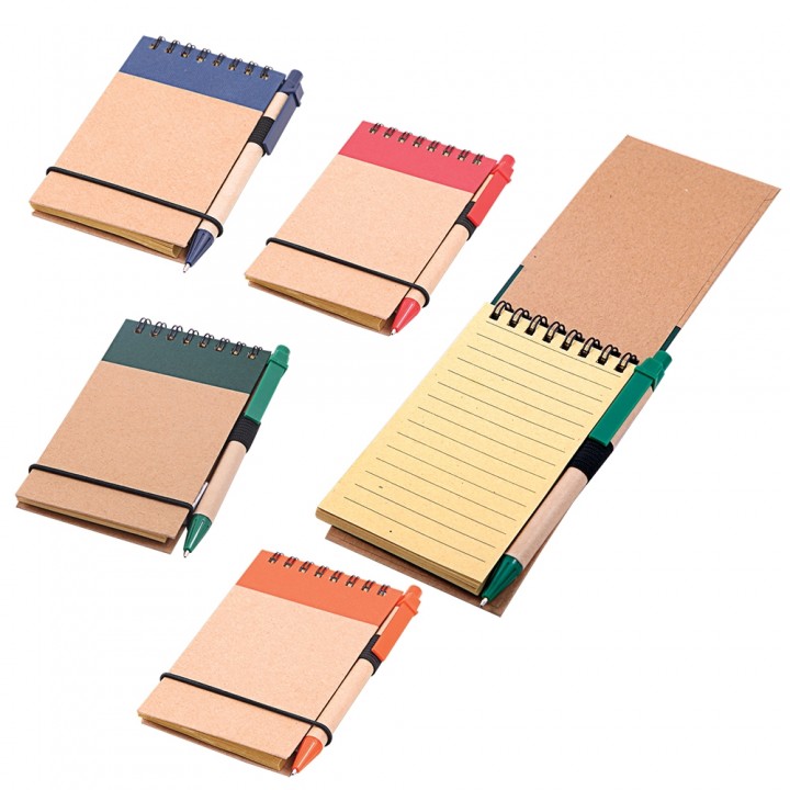Spiralli Kraft Promosyon Not Defter